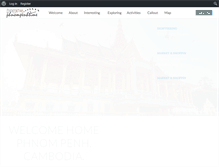 Tablet Screenshot of phnompenhtime.com